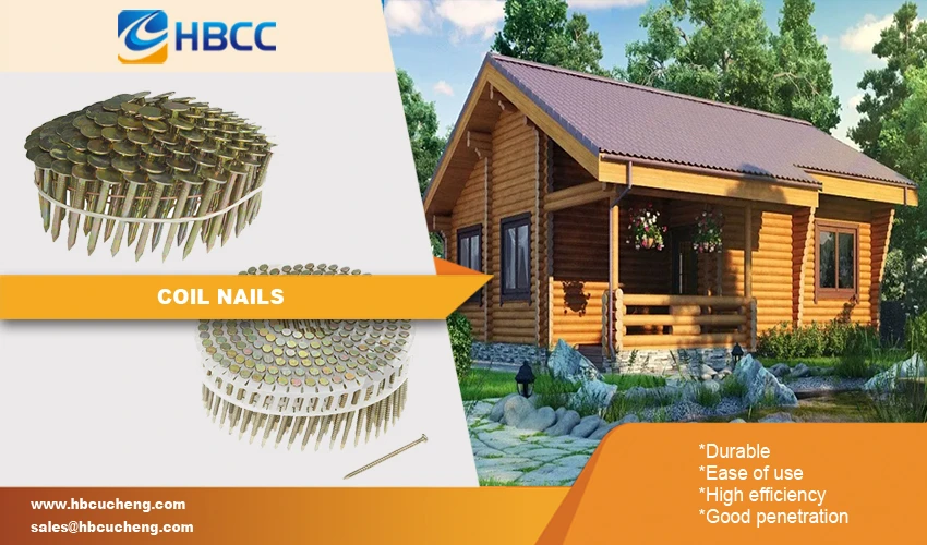 Electro Galvanized Coil Nails advantage Electro Galvanized Coil Nails advantage