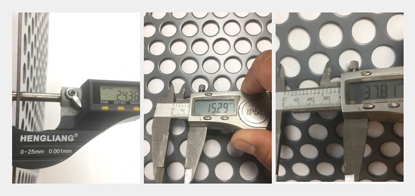 Perforated Mesh inspection