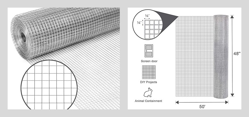 Galvanized Welded Wire Mesh details