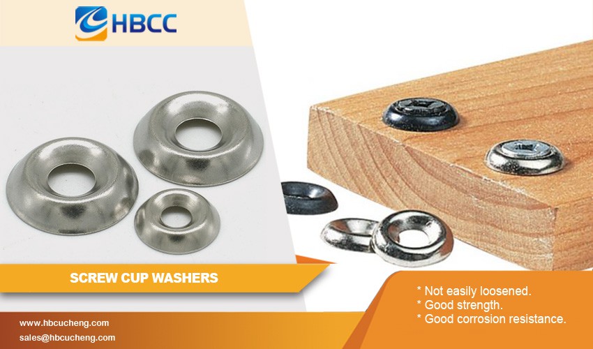screw cup washers advantage