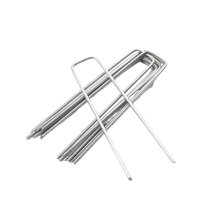 Galvanized Garden Staples